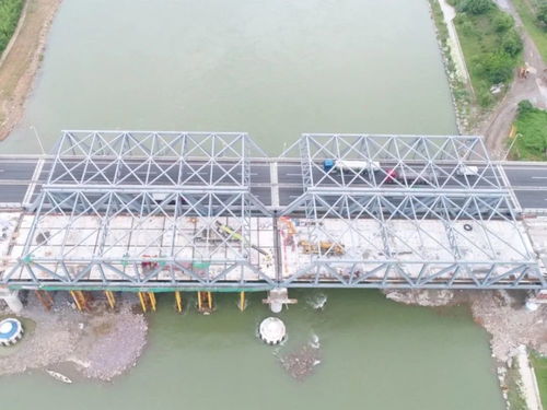 常山港大橋建設加速推進 杭金衢改擴建二期控制性工程有望提前完工